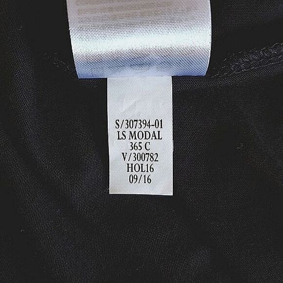 Banana Republic black modal long sleeve longline t-shirt - Picture 7 of 12